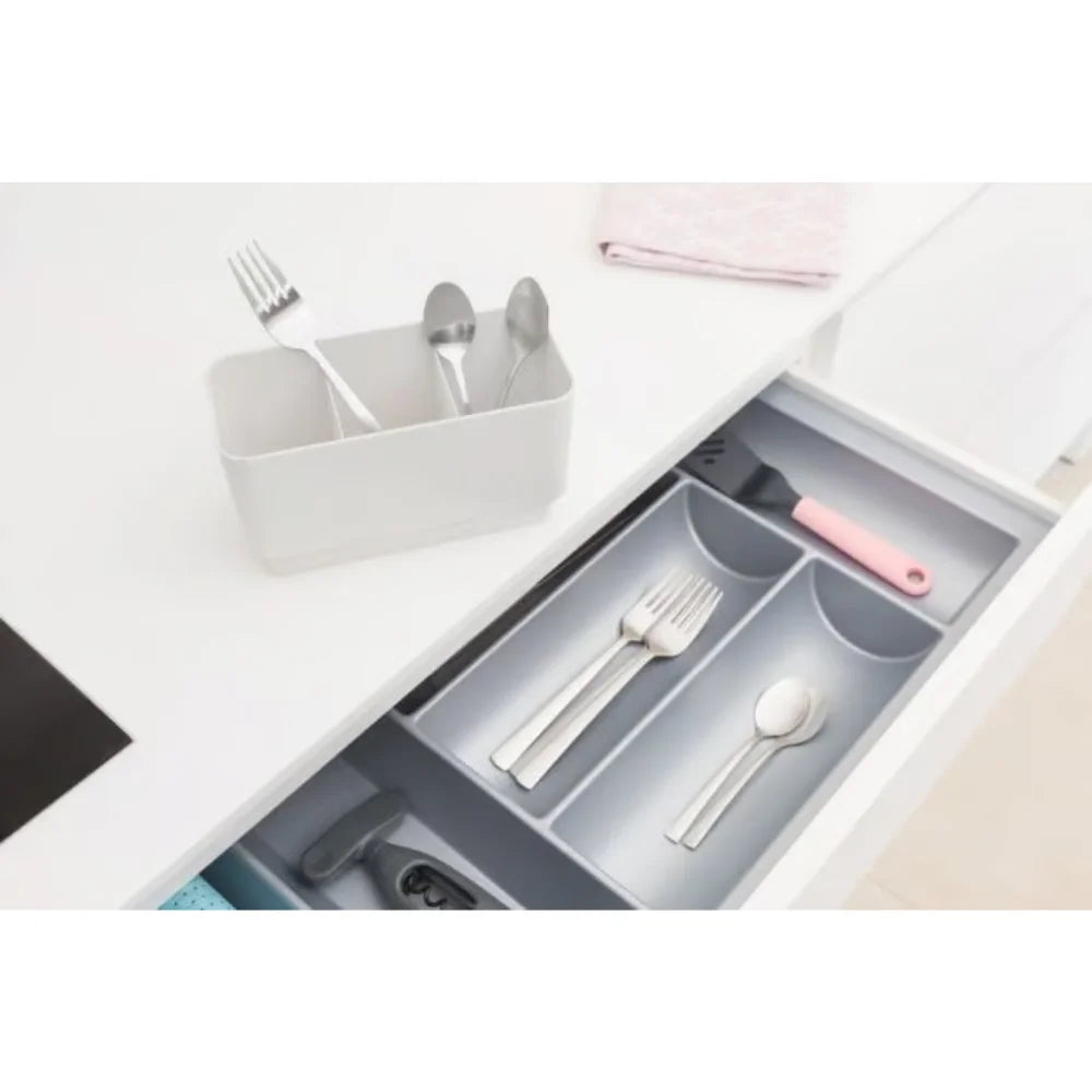 Brabantia｜Dish Drying Rack 闊身碗碟瀝水架｜14 x 49 x 38.5cm｜兩種顏色
