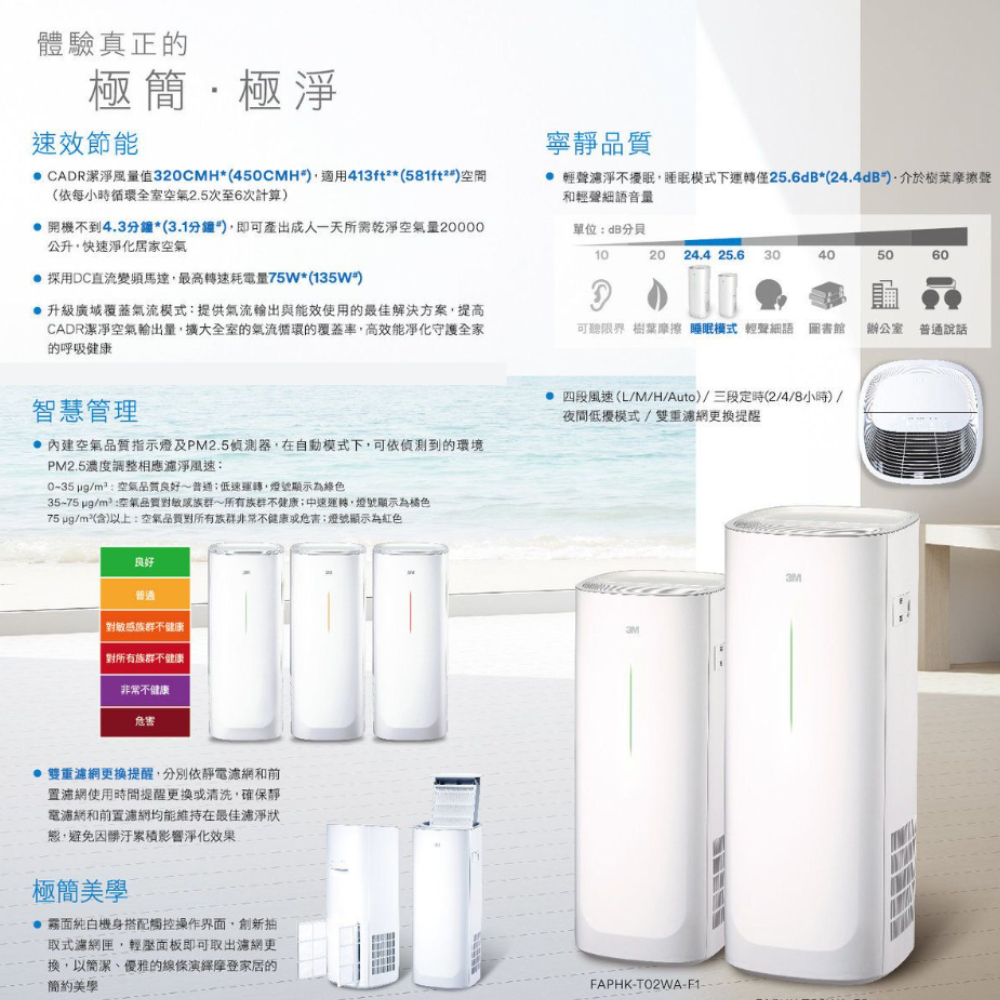 3M｜Air Purifier (Large) FAPHK-T03WA-3