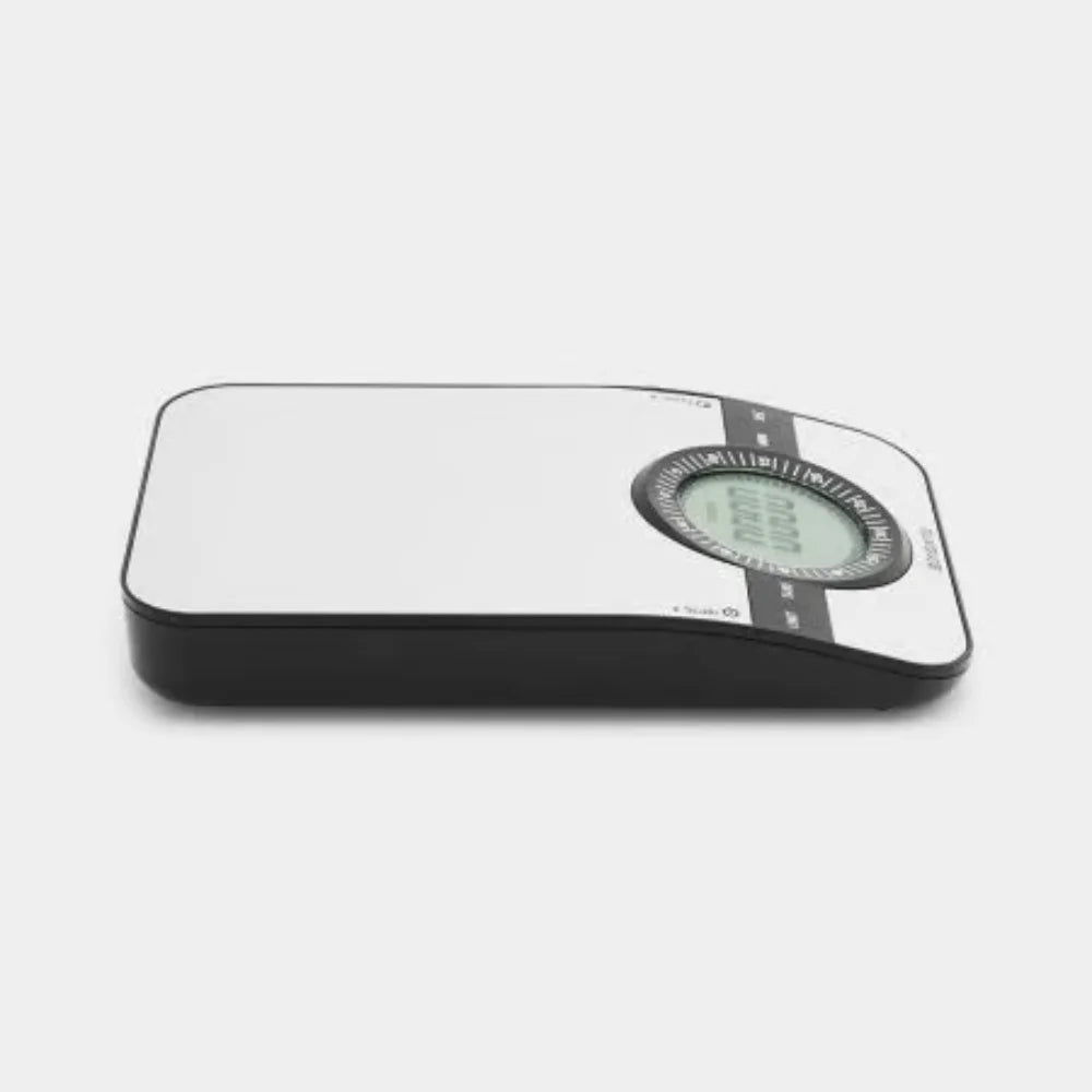 Brabantia｜PROFILE Kitchen Scale 長方形電子食物磅｜磨砂鋼