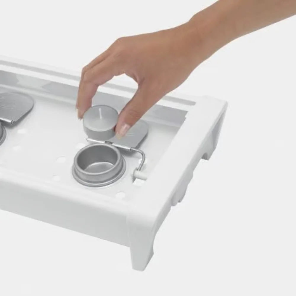 Brabantia｜Food Warmer 雙頭食物恆溫器｜8 x 18.8 x 35.7cm