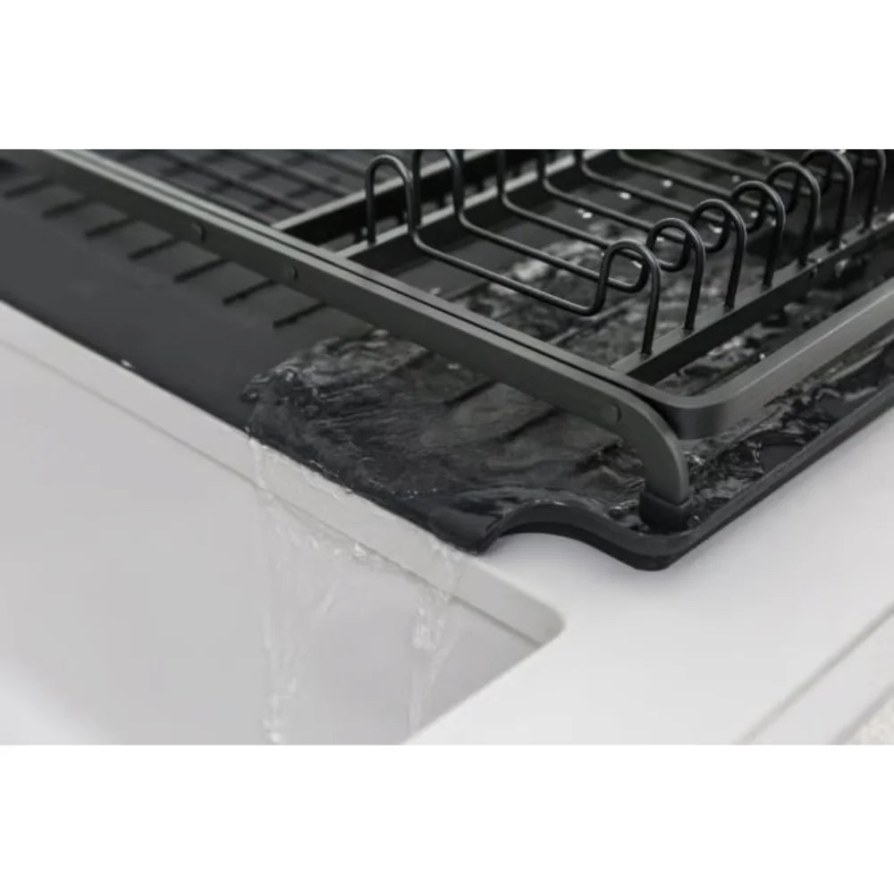 Brabantia｜Dish Drying Rack 闊身碗碟瀝水架｜14 x 49 x 38.5cm｜兩種顏色