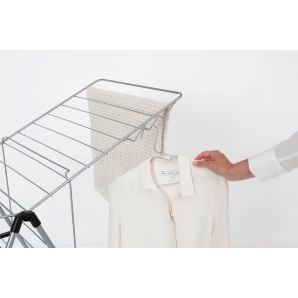 Brabantia丨Hangon Drying Rack 晾衫架 丨灰色丨晾衫長度20米 丨座地曬衣架