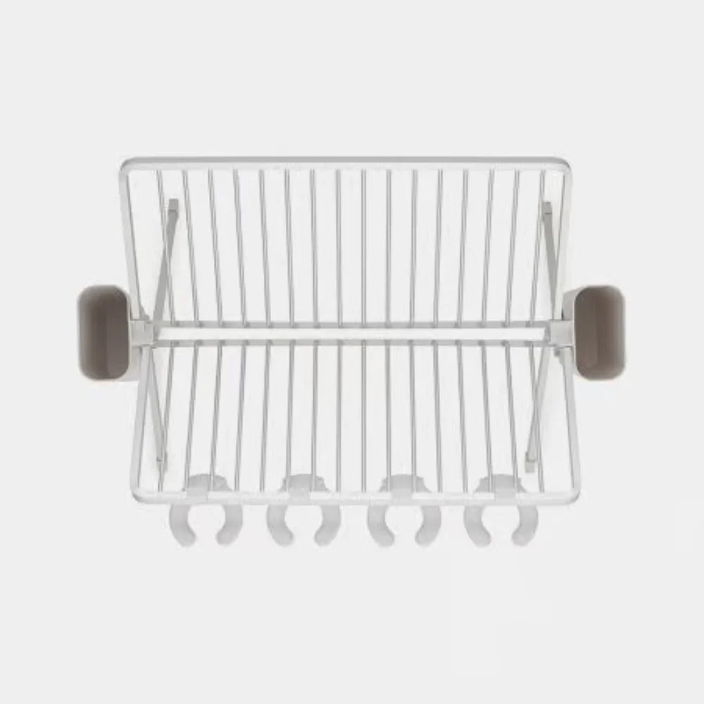 Brabantia｜Foldable Dish Drying Rack X型碗碟瀝水架連酒杯架｜33 x 42 x 51cm｜兩種顏色