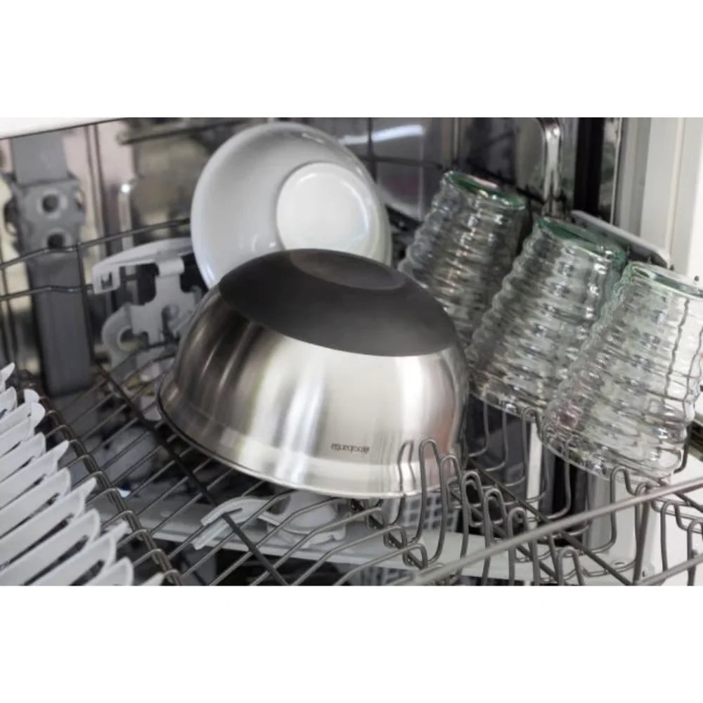 Brabantia ｜TASTY+ Mixing Bowl 磨砂鋼攪拌兜 ｜3個呎吋