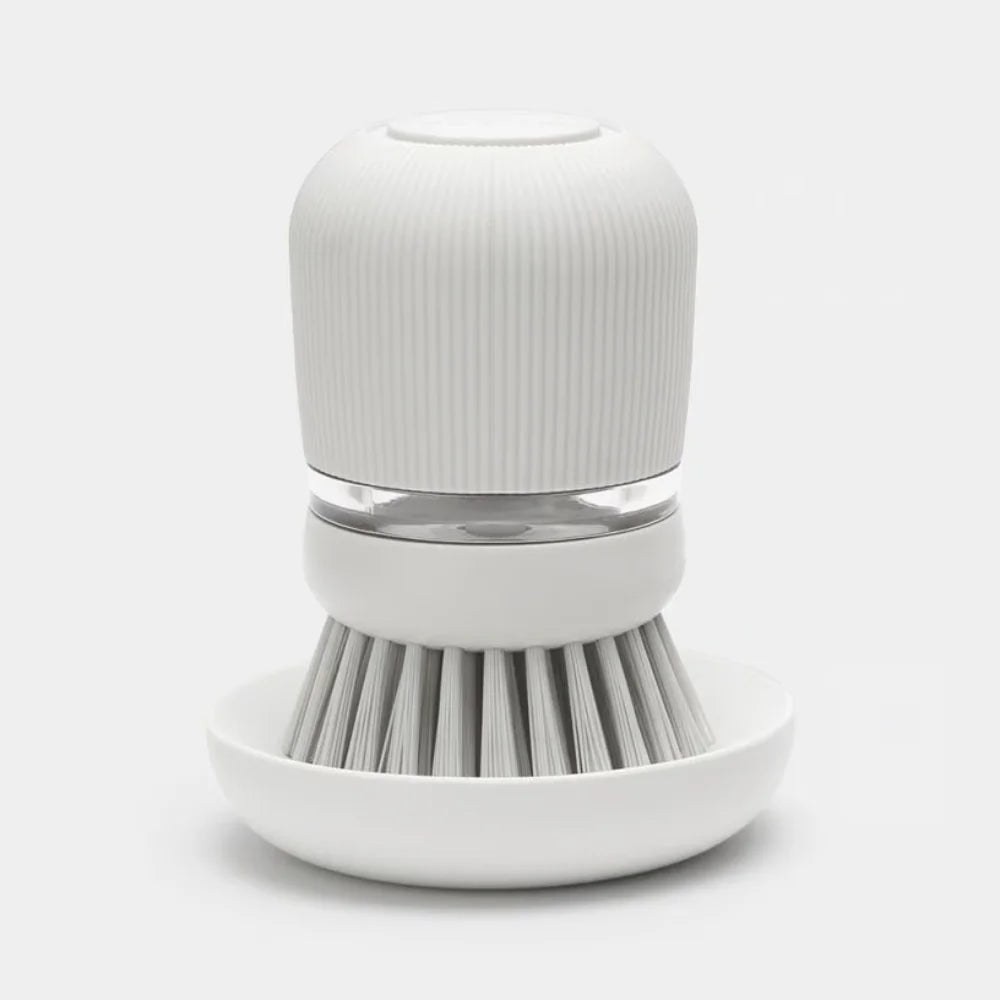 Brabantia ｜Soap Dispensing Dish Brush 壓液式洗碗刷連底座｜兩款顏色