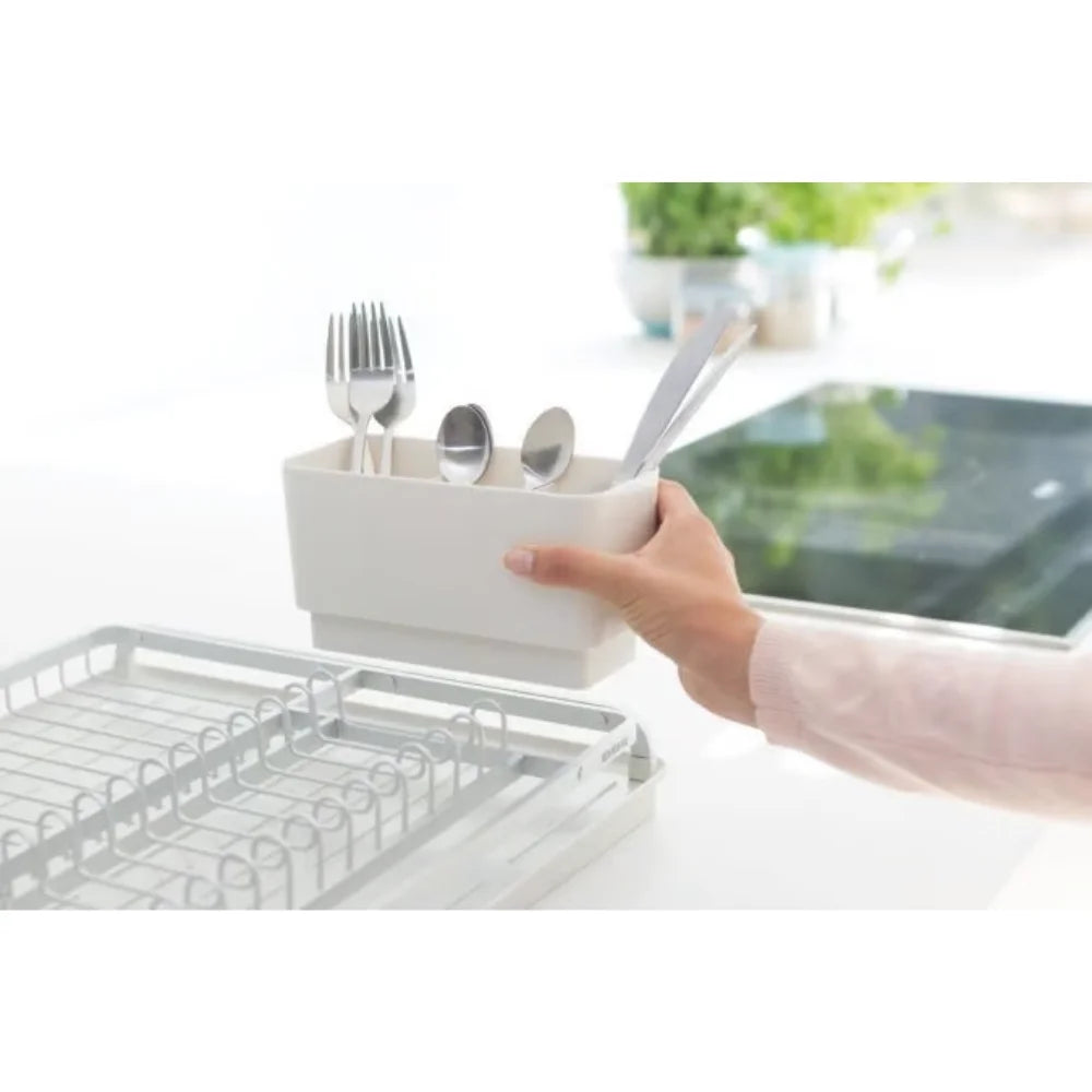 Brabantia｜Dish Drying Rack 闊身碗碟瀝水架｜14 x 49 x 38.5cm｜兩種顏色