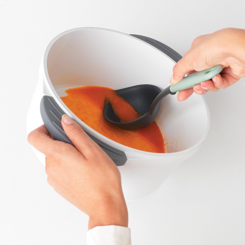 Brabantia｜TASTY＋｜彩柄易潔湯殻PLUS 膠刮｜翡翠綠
