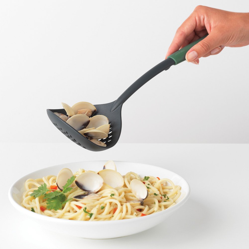 Brabantia｜TASTY＋｜彩柄易潔炸厘PLUS 漏殻｜樅樹綠