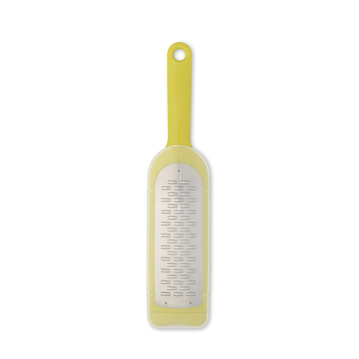 Brabantia｜TASTY stainless steel disc grinder with colored handle｜Dark gray/yellow 