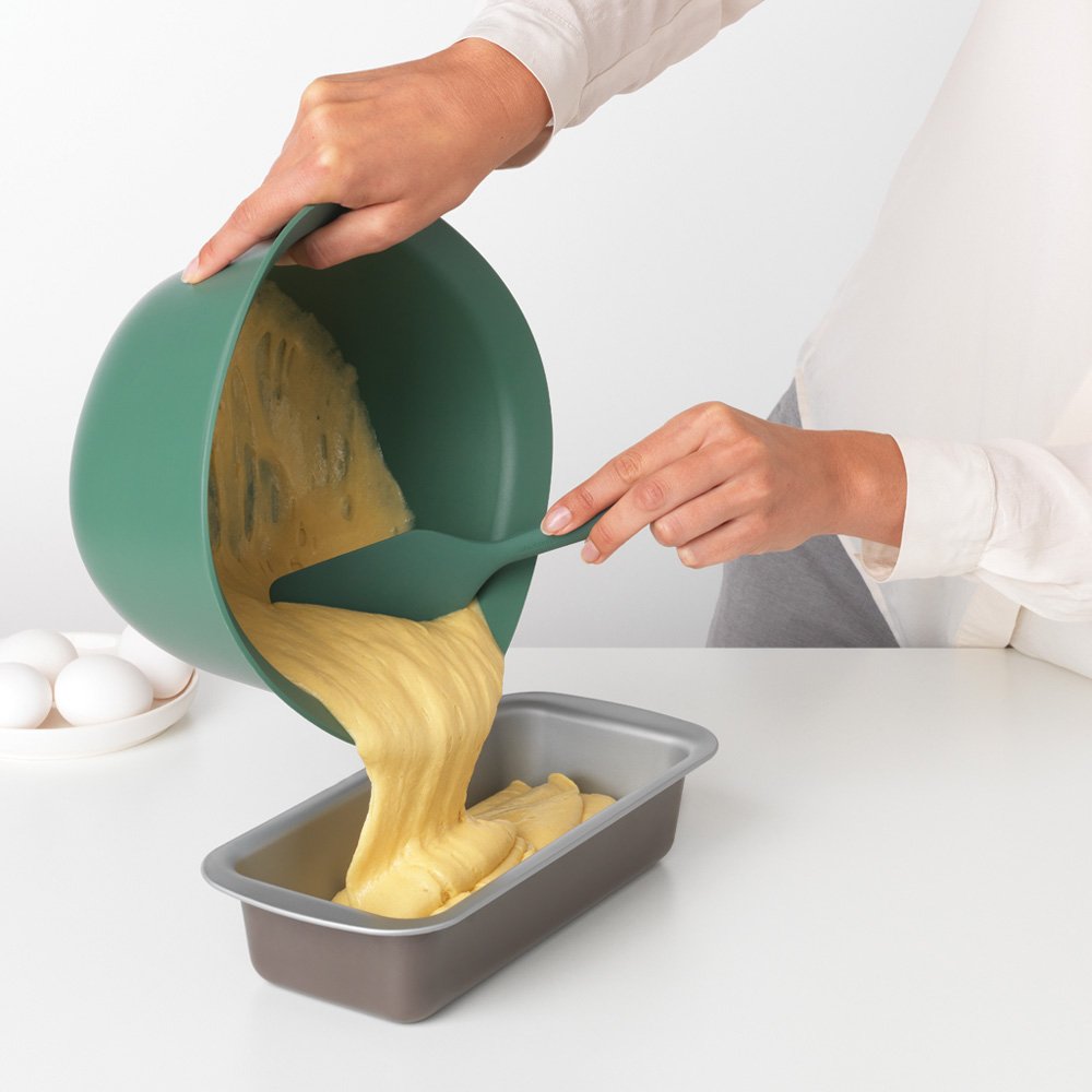 Brabantia｜TASTY＋｜彩柄矽膠牛油刮｜樅樹綠