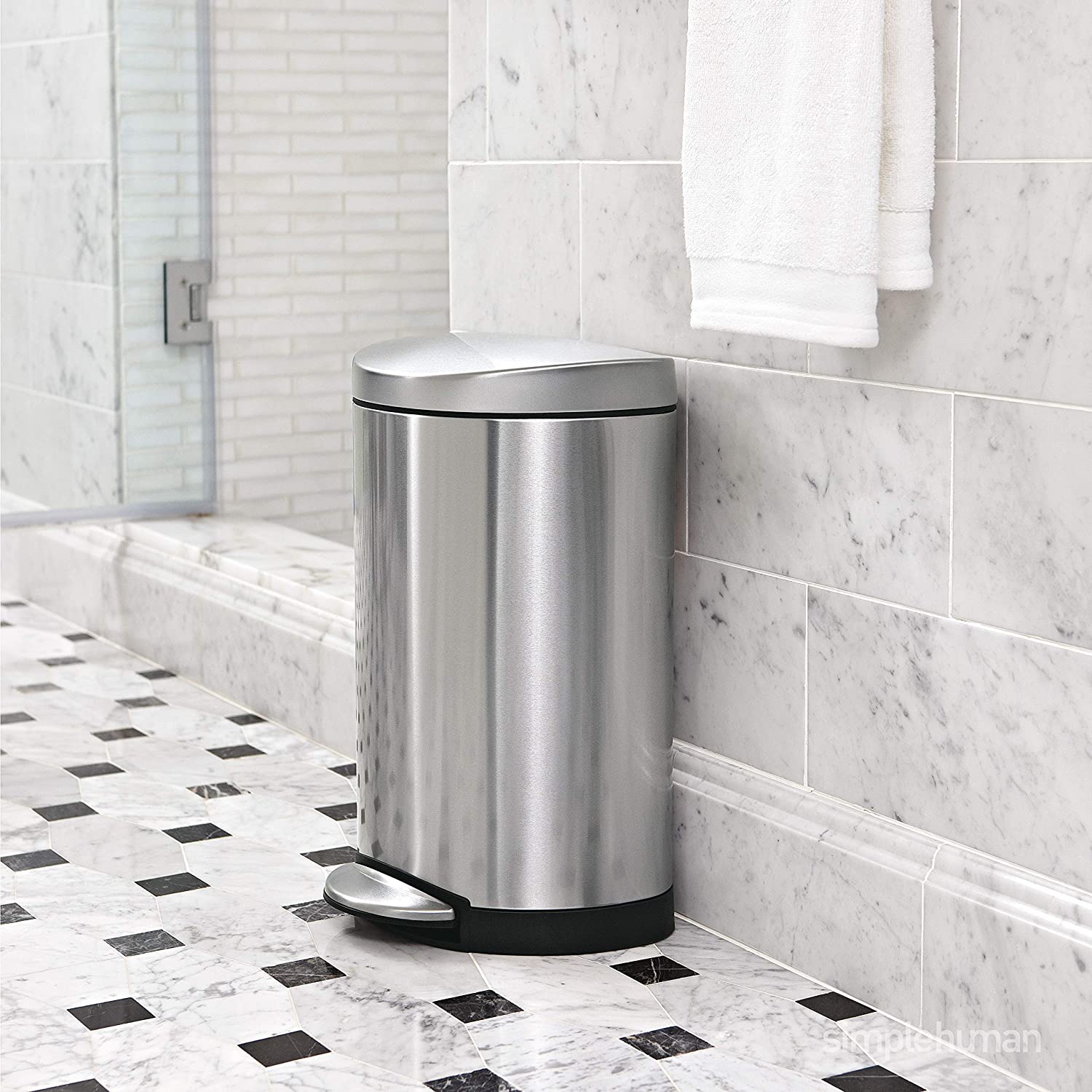 Simplehuman｜Semi-round Pedal Bin 6L｜3 colors