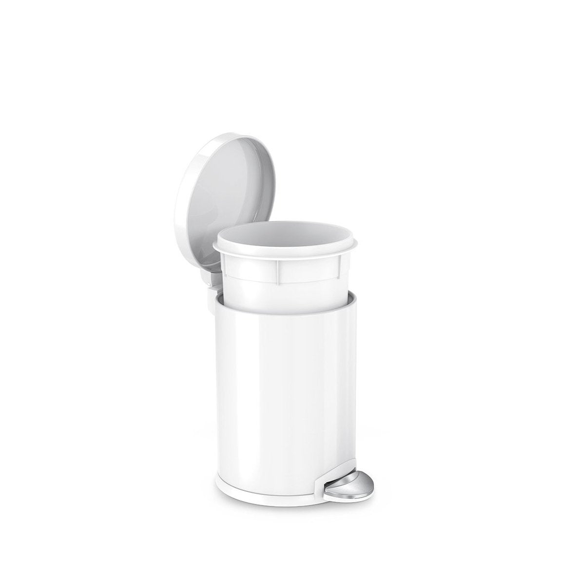 Simplehuman｜Mini Round Pedal Bin Stainless Steel Pedal Bin 4.5L｜Three colors