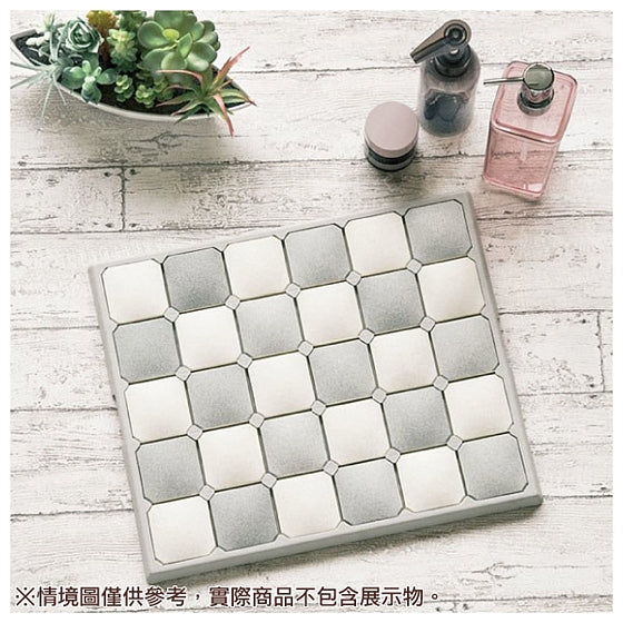 Karari｜Diatomaceous earth tile bathroom mat｜Two colors