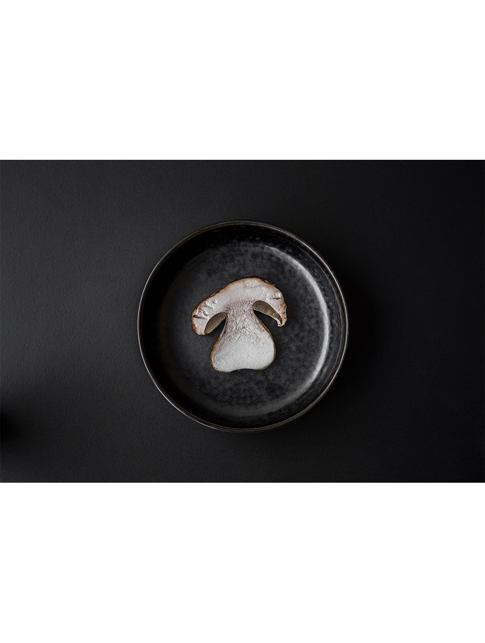 Menu - Denmark｜Norm Architects｜New Norm Bowl Ø17.5 cm Nordic glazed ceramic dinner bowl｜Dark Glazed dark gray glaze