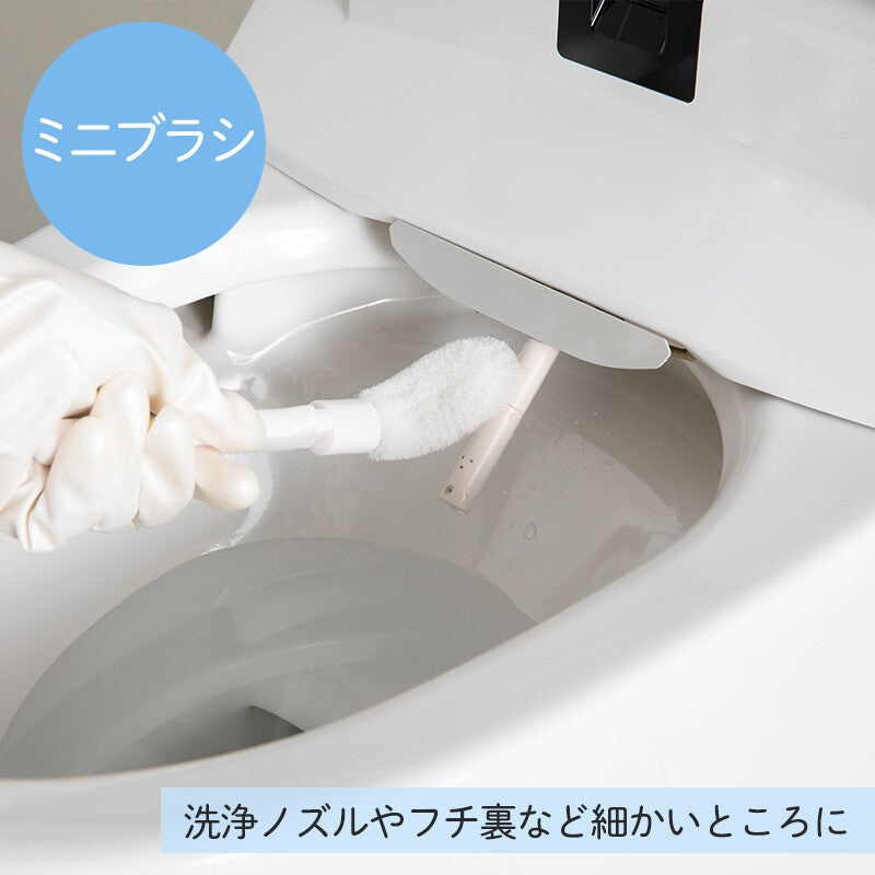 Marna｜日本製 Toilet Brush Set 二合一廁所刷套裝連短柄刷連座