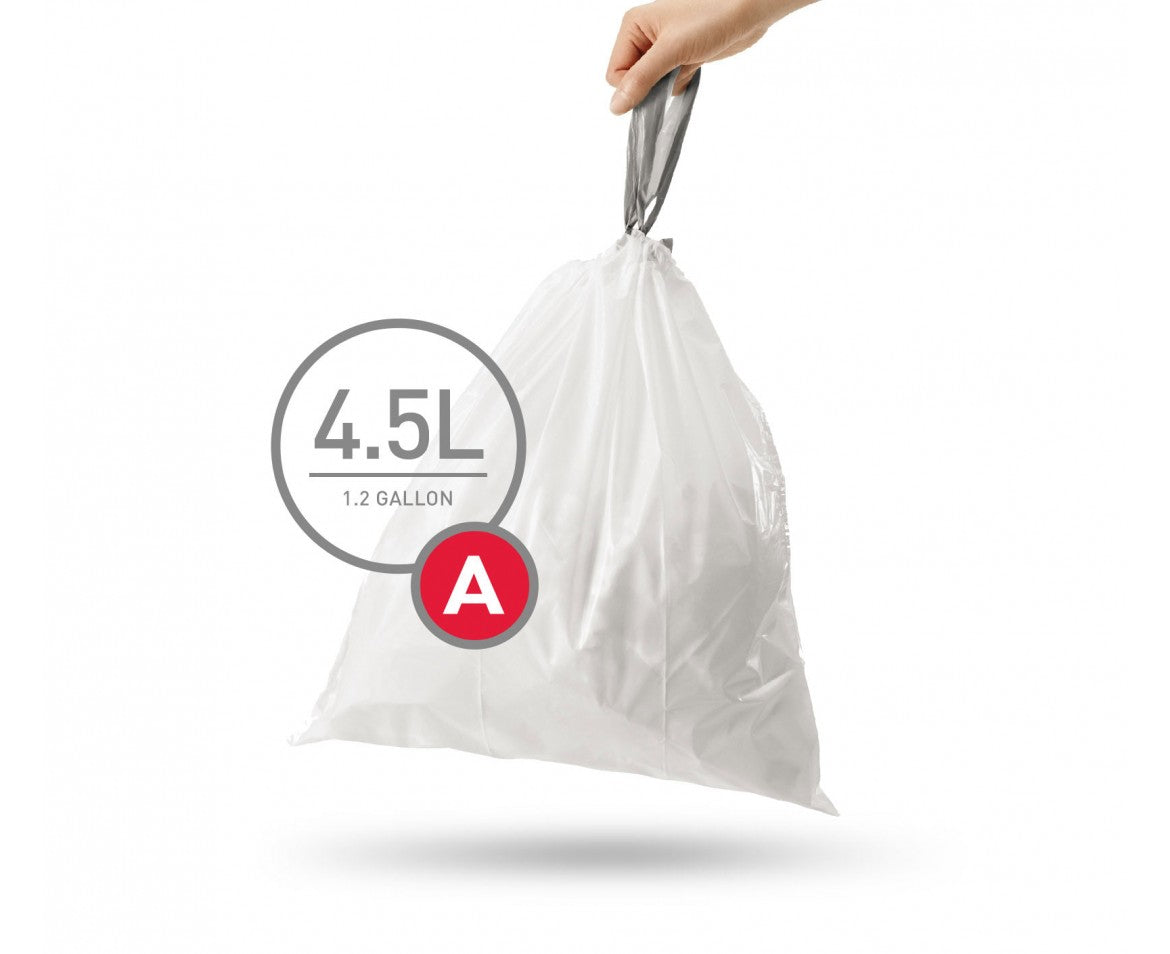 Simplehuman｜Code A 4.5L Garbage Bag｜90 pieces